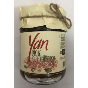 CONFITURE DE PÉTALES DE ROSES-YAN BOCAL 0.3L
