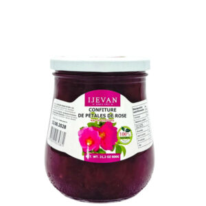CONFITURE DE PÉTALES DE ROSES- bocal IJEVAN  600g