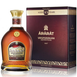 ARARAT BRANDY VASPURAKAN 15 ANS 0.5L