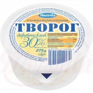 "Fromage à la crème" "Tworog Derewenskij" "30% de graisse 275g